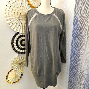 prAna | Gray Rosie Sweater Pocket Dress | Size Small